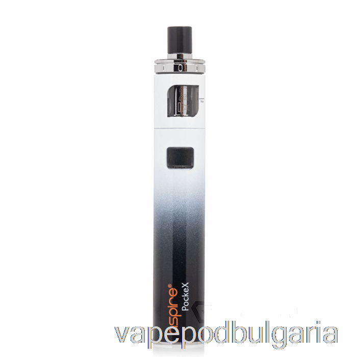 Vape Bulgaria Aspire Pockex Aio стартов комплект [anni] черен / бял градиент